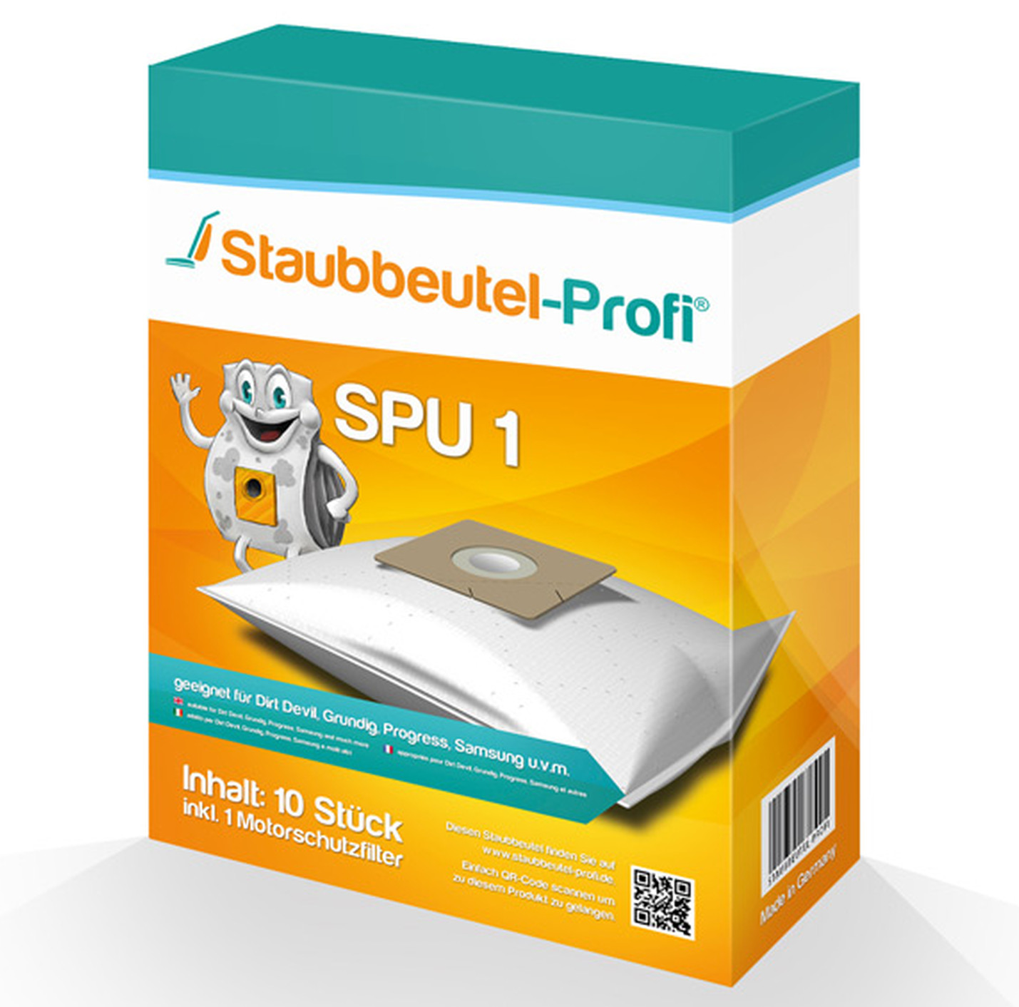 10 Staubsaugerbeutel Passend Für Dirt Devil M 3210 BG 2 M3210 BG2